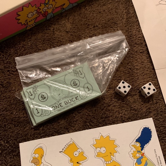 The Simpsons Mystery of Life Game Cardinal Industries no 4300 board game 1990 - Picture 7 of 10
